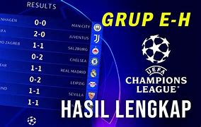 Skor Hasil Liga Champions Terbaru